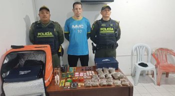 Jean Apostol fue capturado en la calle 1 con avenida 2, del barrio Aeropuerto. 