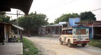 A excepción de una calle, todas las vías del barrio están completamente destapadas./ Fotos: Carlos Ramirez. 