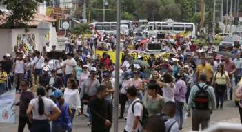 Marchas en Cúcuta a favor de Petro. / Foto: Cortesía / La Opinión 
