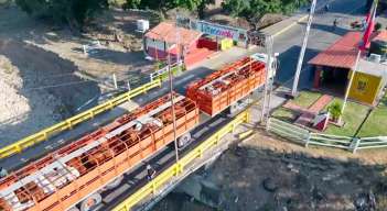 Entre enero y marzo de 2024, las exportaciones por los puentes internacionales Simón Bolívar, Francisco de Paula Santander y Atanasio Girardot fueron de US$156,6. / Foto: Archivo