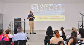 Cristian Verbel, CEO de Catalítico Venture Builder y presidente del diario La Opinión, participó en el foro Horizontes de Innovación./ Foto Cortesía
