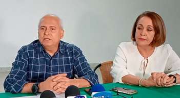 Sergio Palacios y Gladys Navarro, líderes de Fenalco en la región./ Foto Cortesía