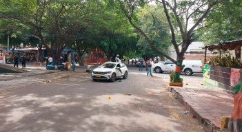 Baleado en el barrio Popular
