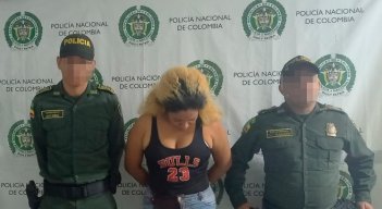 Capturada en El Zulia