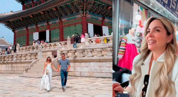 Mabel Cartagena está en Corea del Sur
