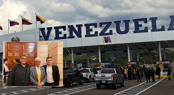 Líderes gremiales apoyaron a Germán Umaña (centro), en la Cámara./ Foto Cortesía