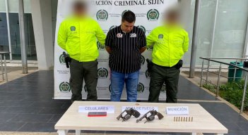 Capturado con armas 