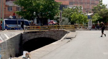 Herido en el barrio El Llano 