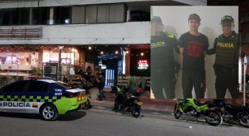 Atraco en un establecimiento comercial del barrio Caobos dejó dos heridos y un capturado