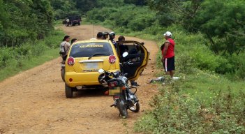 Homicidio en la vía a El Carmen de Tonchalá 