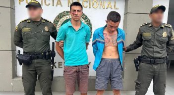 Capturados después de un robo