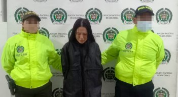Janna Torres fue detenida en un gimnasio del barrio Antonia Santos.