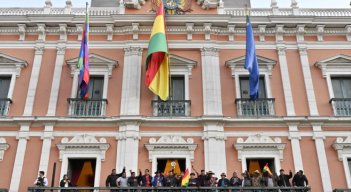 El Gobierno de Bolivia rechazó la versión del "autogolpe de Estado" dada por los presuntos cabecillas del intento de levantamiento militar. / Foto: AFP
