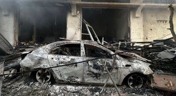 Zona central en la franja de gaza. Foto EFE