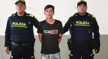 Daniel Aponte capturado por homicidio