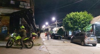 El dueño de un negocio de comidas rápidas fue víctima de la delincuencia.