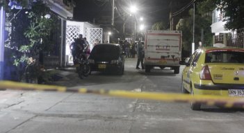 Baleado oficial de la Policía.