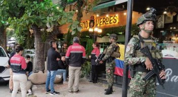El Ejército apoya las labores de patrullaje en Los Caobos./ Foto Cortesía