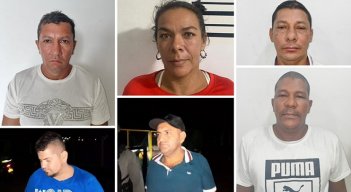 ‘El Negro’, ‘Moño’ y ‘Rafa’, fueron capturados por los delitos de concierto para delinquir y tráfico de estupefacientes. 