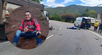 Leonardo Ortega se dirigía a Pamplona, cuando se accidentó.