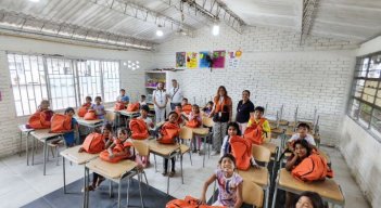 Niños yukpa que reciben clases en el colegio Simón Bolívar/Foto cortesía