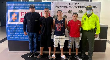 Capturaron a tres presuntos sicarios de ‘Porras’ en Cúcuta