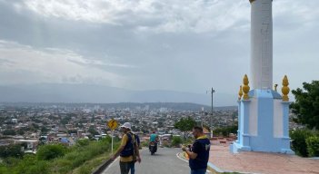 Monumento de la virgen de Fátima/Foto cortesía