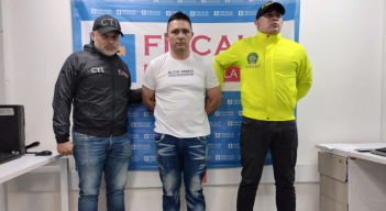 Víctor Julio Fajardo fue capturado en la calle 8 con avenida 2, en el centro de Cúcuta.
