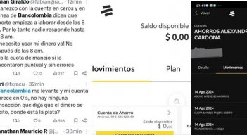 fallas en Bancolombia