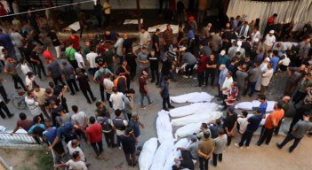Israel bombardeó escuela con refugiados de Gaza