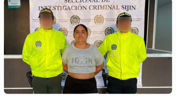 La Gorda Johanna fue capturada en flagrancia con 175 cigarros de marihuana.