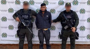 Captura miembro del Eln 