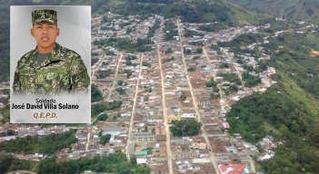 Soldado asesinado. 