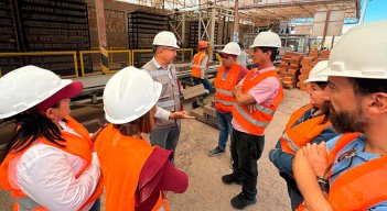 Los industriales de la arcilla de Norte de Santander conocieron cómo se ha involucrado la tecnología en los procesos de producción de ladrilleras./ Foto Cortesía