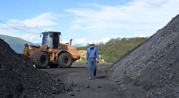 La subrama del carbón decreció 12,4% y aportó -2,9 p.p. al PIB (2,1%)  en el segundo trimestre./ Foto Archivo