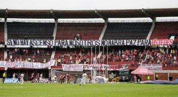 Cúcuta Deportivo, división con su hinchada. 