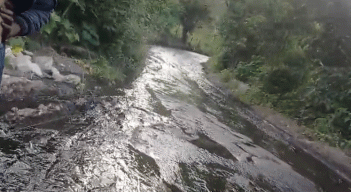 Derrame de crudo en la vereda El Limoncito