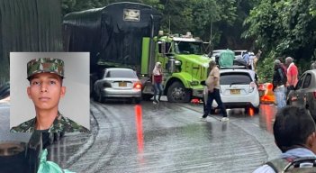 El soldado profesional Jairo Ortiz Díaz, falleció durante un enfrentamiento en la vía Ocaña-Cesar.
