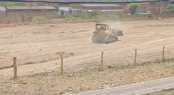 No es la primera vez que se presenta invasión a lote ubicado a un costado de la Zona Franca. 