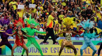 Ryan Castro se presentó en el partido Colombia vs Australia