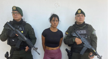 Gleimarys Margarita Sánchez, fue capturada por las autoridades en La Parada.