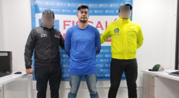 Juan Carlos López fue capturado en el barrio Viejo Escobal. 