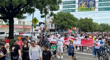 Por El Malecón se llevó a cabo la Caminata por la Zoolidaridad./Foto cortesía