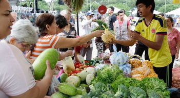 Mercado campesino. / Foto Archivo