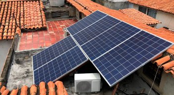 Instalacion de paneles solares en residencias. / Foto: Archivo