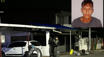 El artefacto explosivo fue arrojado en la calle 9 con avenida 8 y 9 del barrio Niña Ceci.