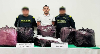 Pedro Fonseca fue capturado en la carrera 9 con calle 28 del barrio Buena Vista II.