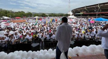 Miles de personas se unieron a la gran movilización, demostrando que la seguridad ciudadana se ha convertido en una de sus principales preocupaciones. / Foto: Cortesía de la Alcaldía de Cúcuta