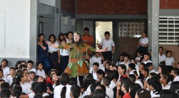 Cuatro instituciones educativas en los barrios periféricos de Cúcuta abrirán las puertas al Proyecto Teatro Circular País. / Foto: Cortesía.