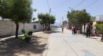 eison Vega Figueroa fue baleado en el barrio Cerro Norte, frente a la casa de su abuela.